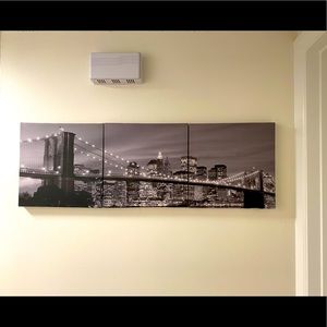 Brooklyn Bridge 3-piece wall art